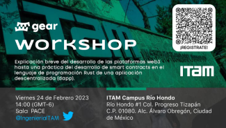 Poster: Workshop Web3 Gear ITAM